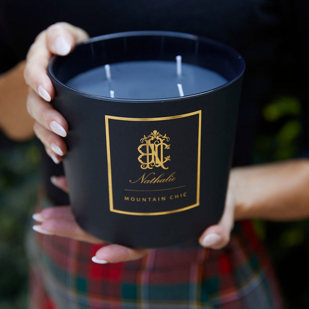 Le Parfum de Nathalie - Mountain Chic Geurkaars (groot)