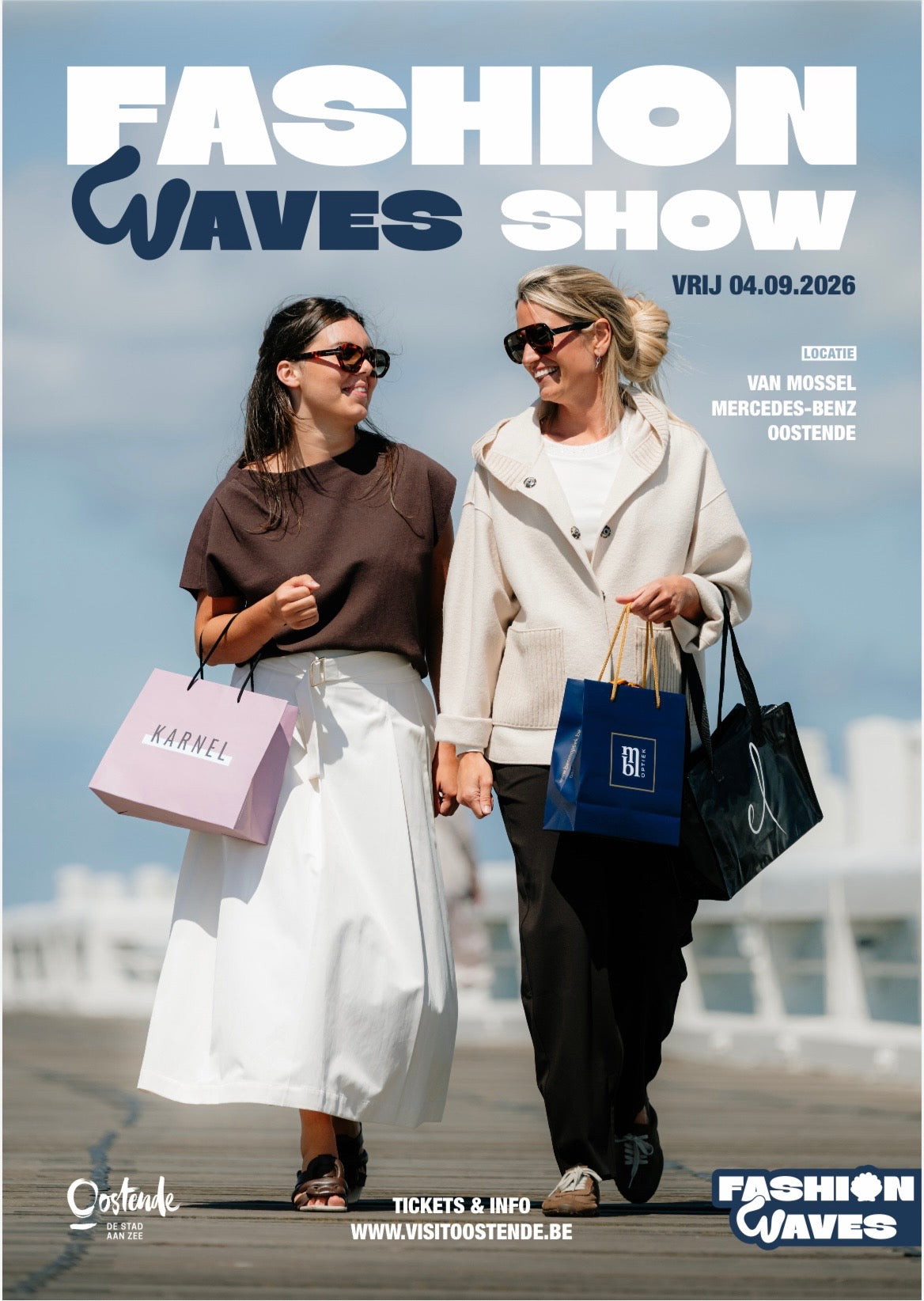 Luxury Beauty Boutique ON THE ROAD - Fashion Waves Oostende - Vrijdag 4 september 2026 19u00 - Van Mossel Mercedes-Benz Oostende
