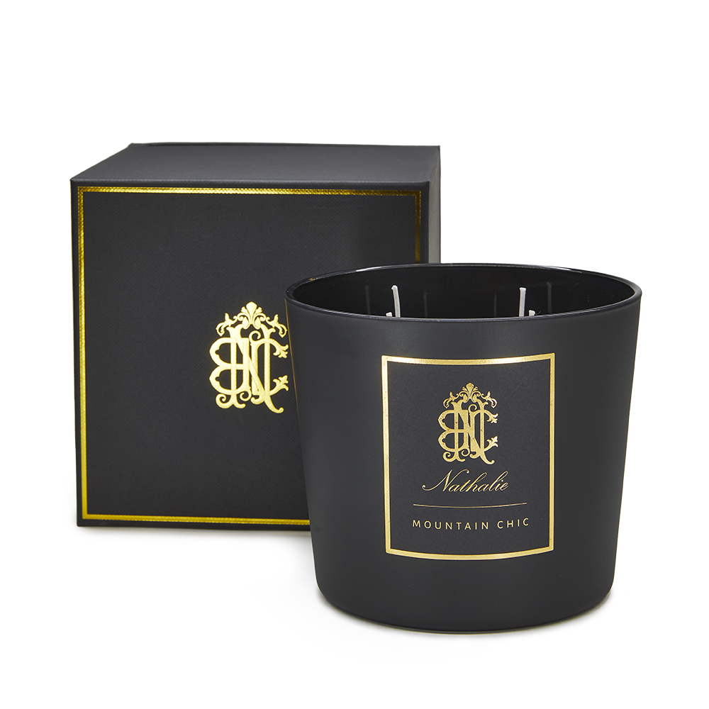 Le Parfum de Nathalie - Mountain Chic Geurkaars (groot)