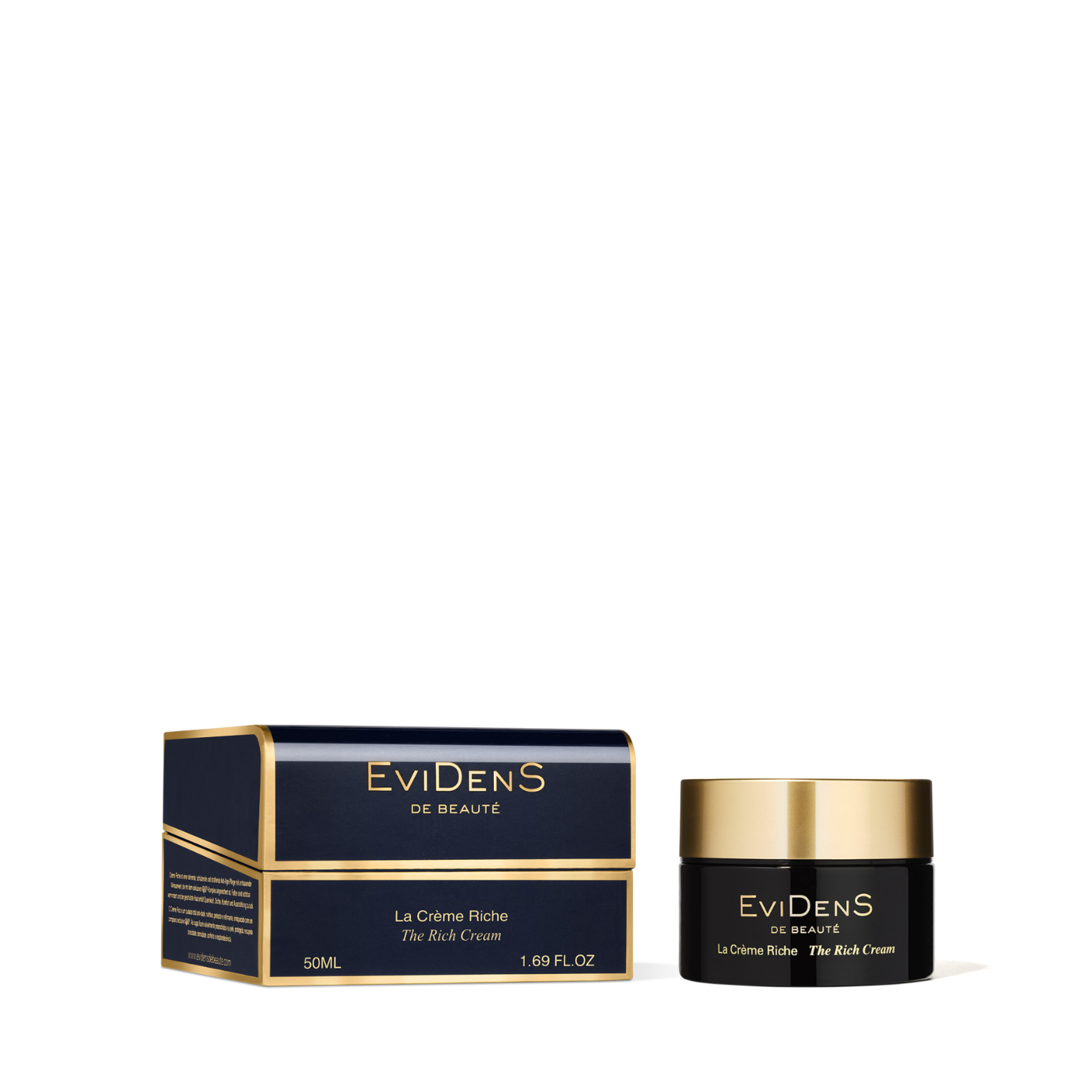 EviDens de Beauté La Crème Riche 50ml EviDenS de Beauté - The Rich Cream (50 ml) – Luxury Beauty Boutique