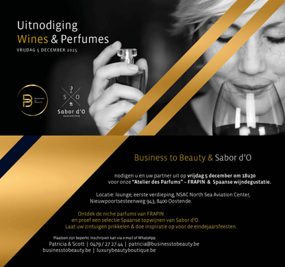 Atelier des Parfums - FRAPIN & Spaanse wijndegustatie - Vrijdag 5 december 18u30 - NSAC