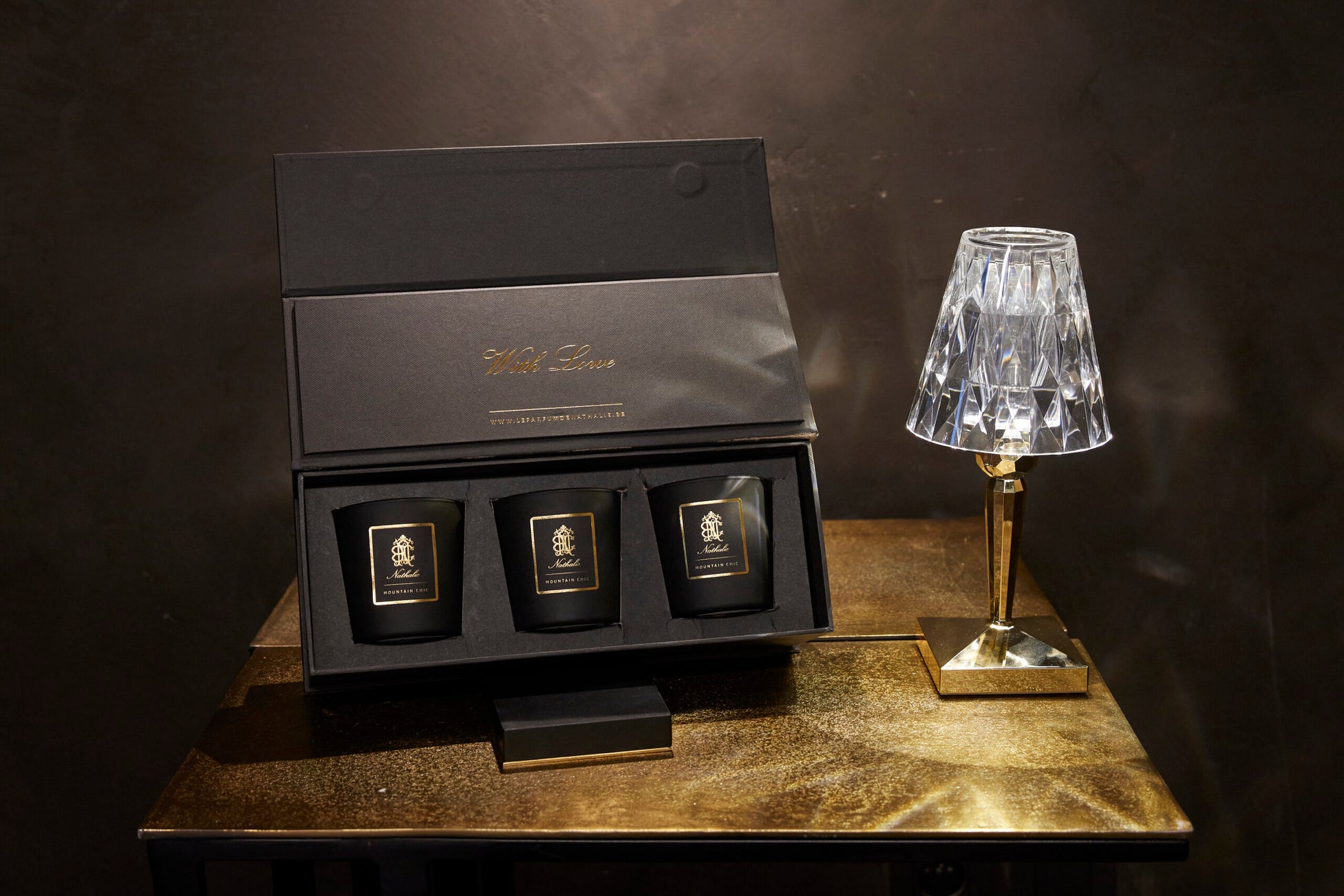 Le Parfum de Nathalie - Mountain Chic Geurkaars Triplet