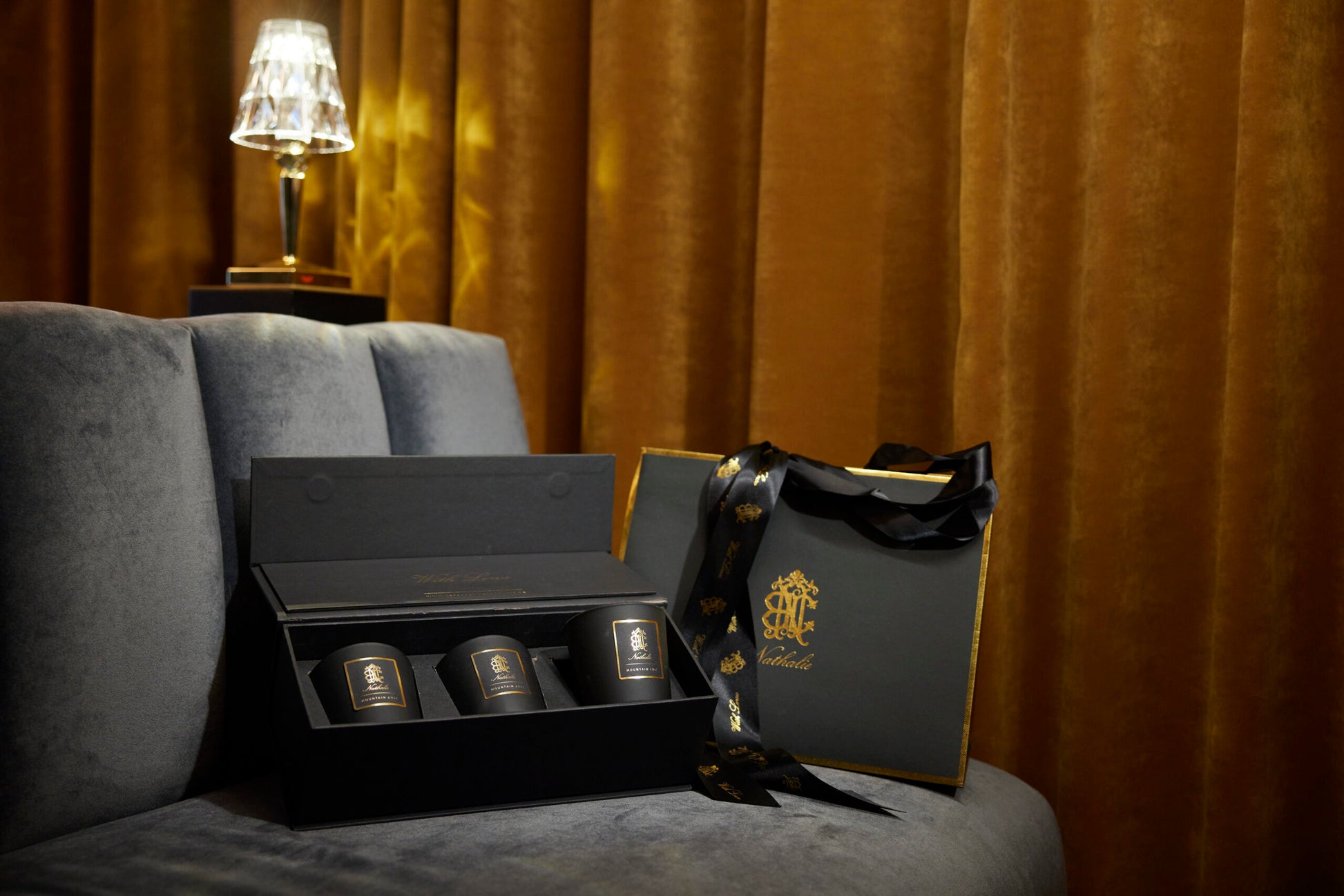 Le Parfum de Nathalie - Mountain Chic Geurkaars Triplet